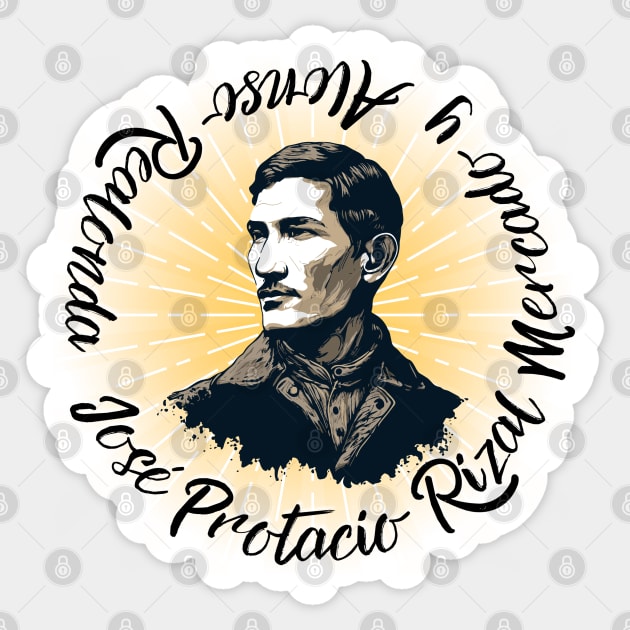 Jose Rizal full name Sticker by Moonwing